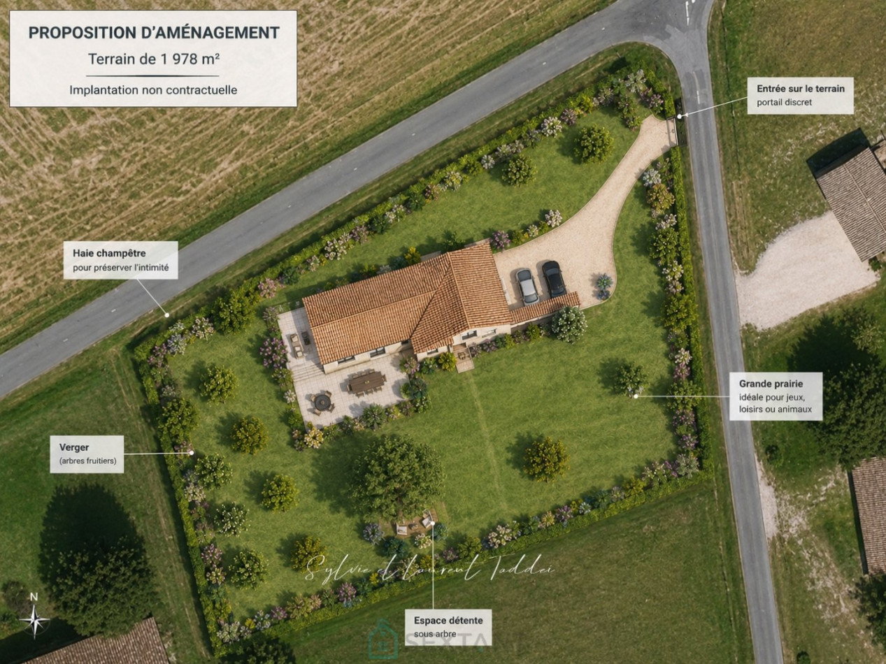 vente Terrain constructible Sousmoulins - Photo 1