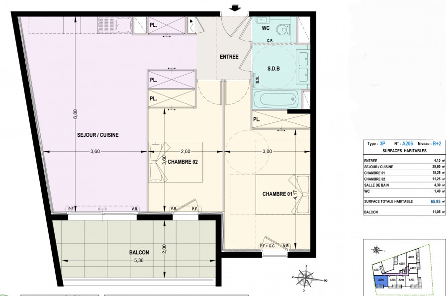 vente Appartement Le Cannet - Photo 6