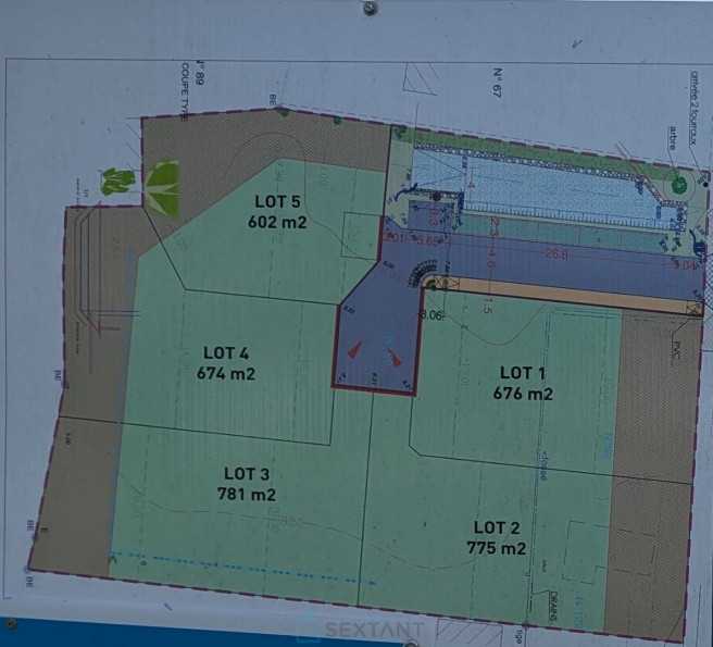 vente Terrain en lotissement Lignol - Photo 3
