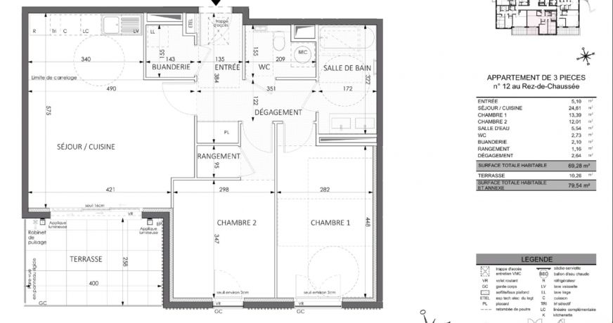 vente Appartement Beausoleil