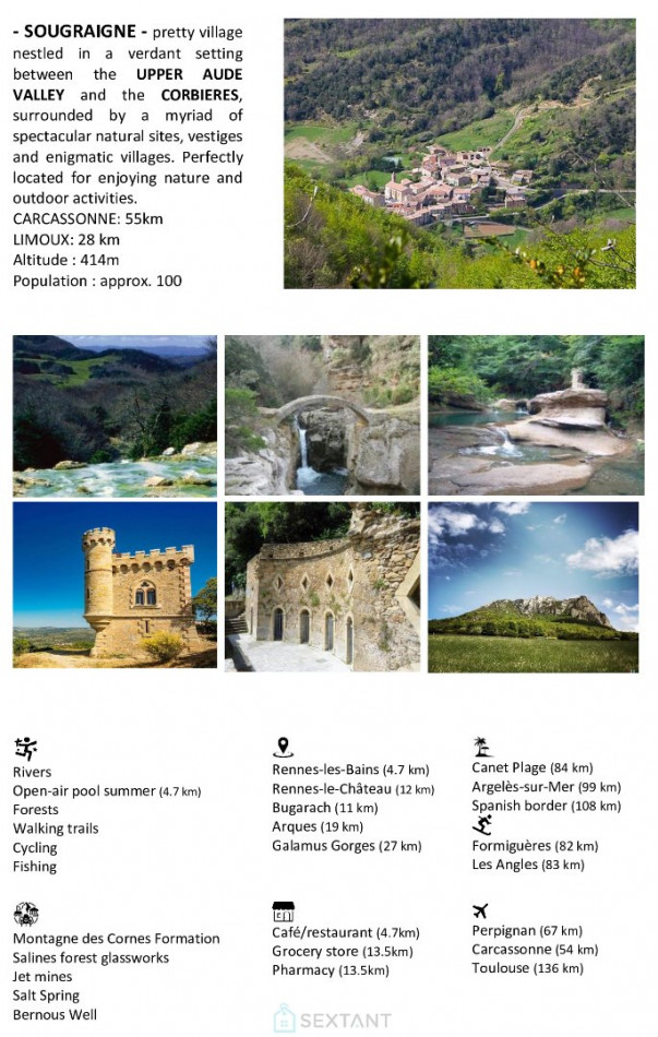 vente Maison de village Sougraigne - Photo 17