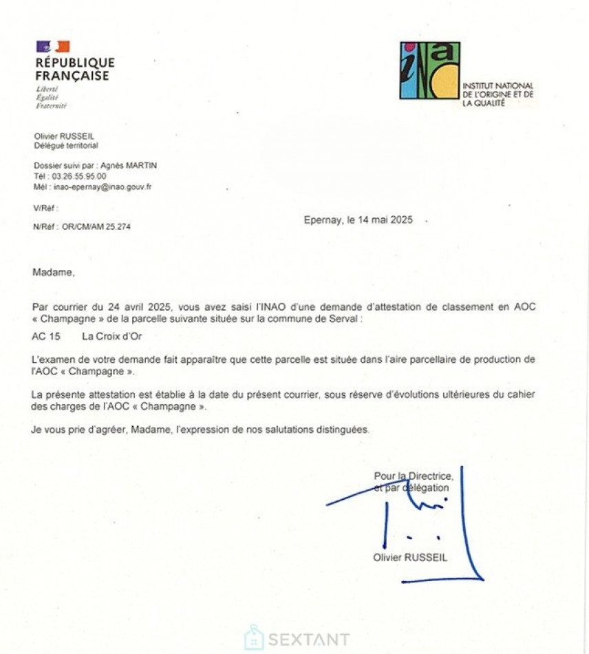 vente Terrain viticole Chateau Thierry - Photo 6