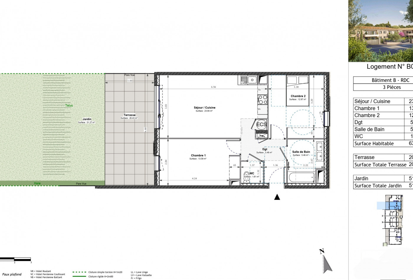 vente Appartement Biot - Photo 7