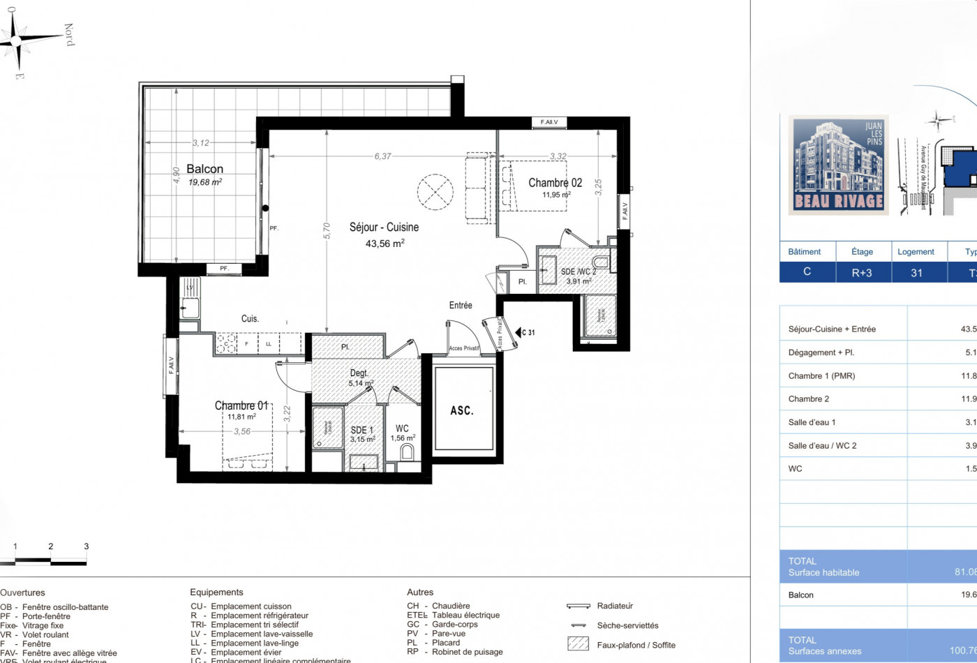 vente Appartement Antibes - Photo 7