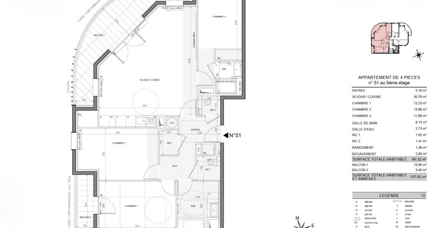 vente Appartement Nice