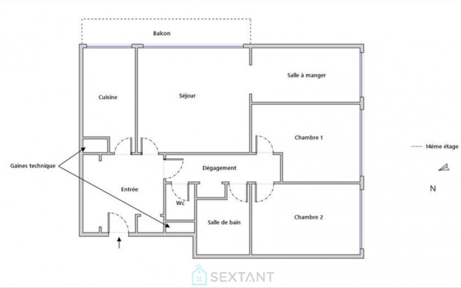 vente Appartement Aubervilliers - Photo 8