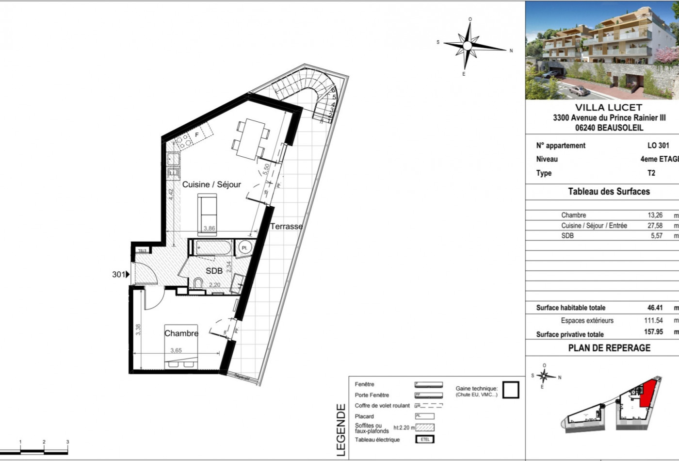 vente Appartement Beausoleil - Photo 7