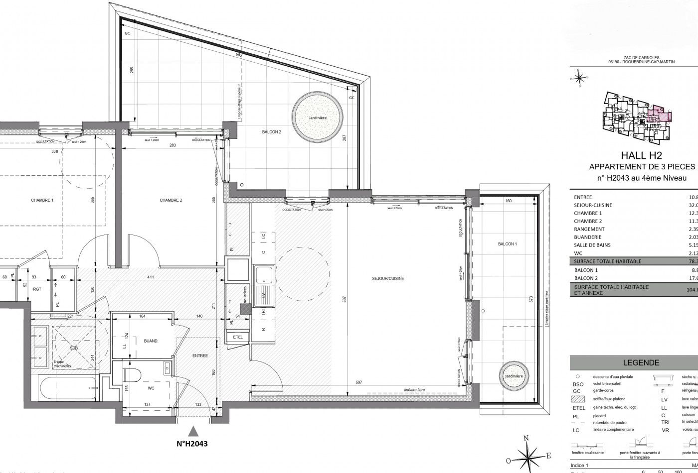 vente Appartement Roquebrune Cap Martin - Photo 9