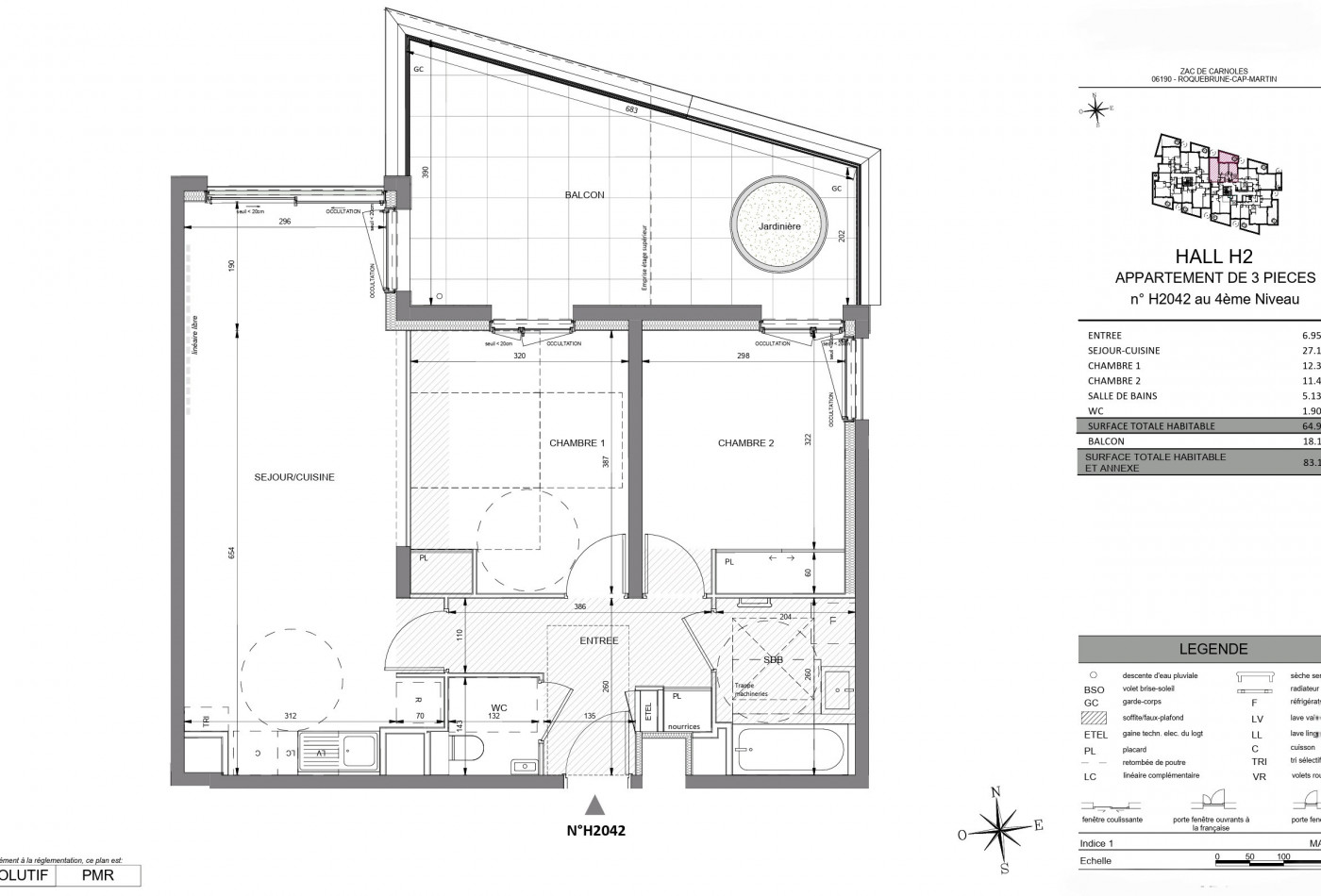 vente Appartement Roquebrune Cap Martin - Photo 9
