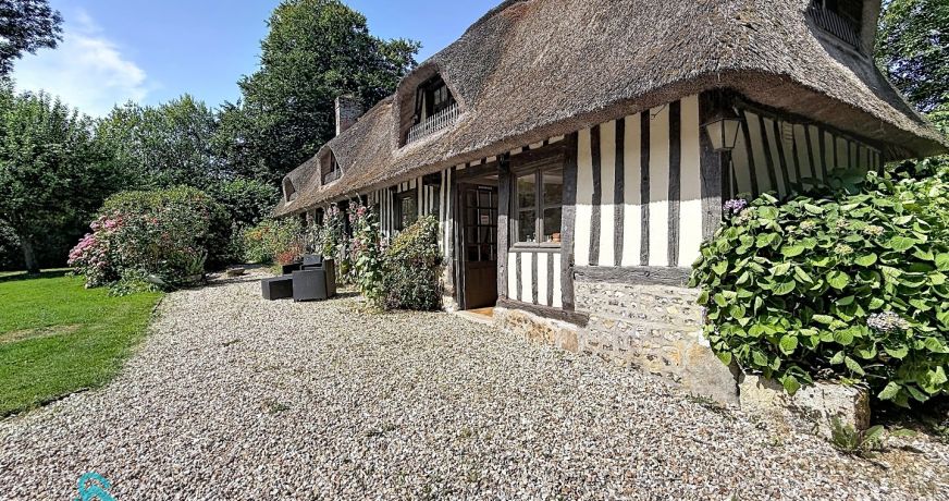 vente Chaumière Ouville L'abbaye