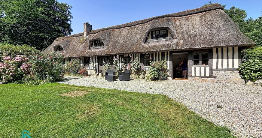vente Chaumière Ouville L'abbaye