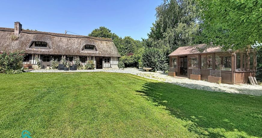 vente Chaumière Ouville L'abbaye