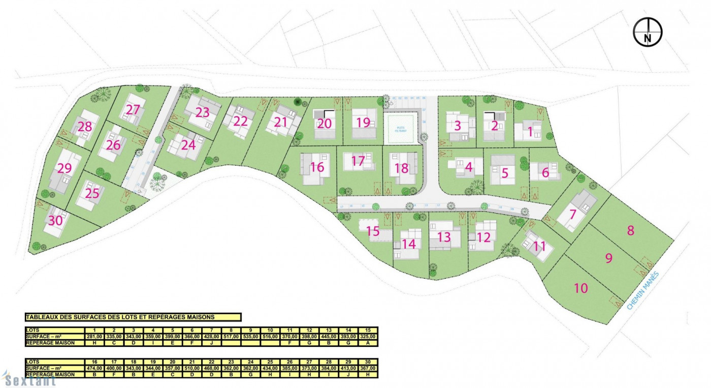 vente Terrain constructible Saint Benoit - Photo 1