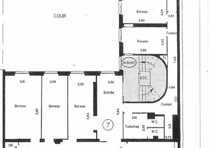 à vendre Bureau Paris 9eme Arrondissement