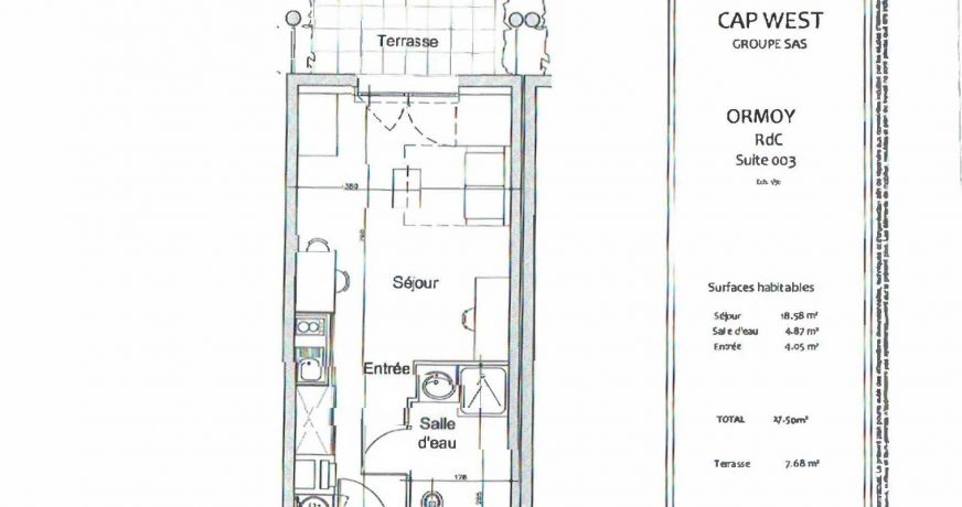 vente Résidence tourisme Ormoy