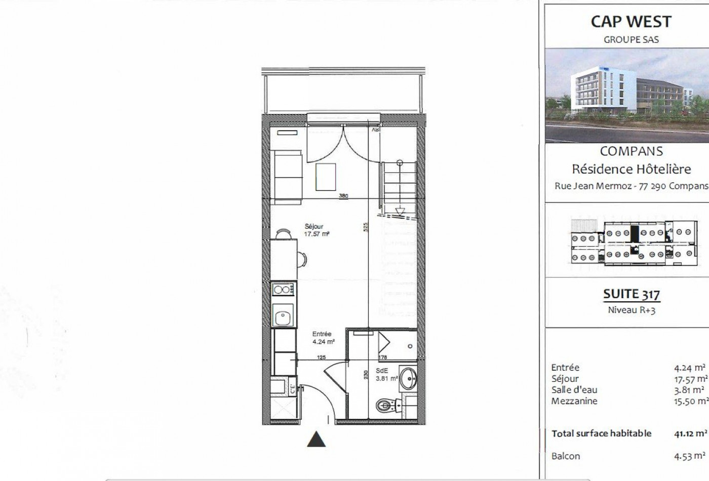 vente Résidence affaires Compans - Photo 2