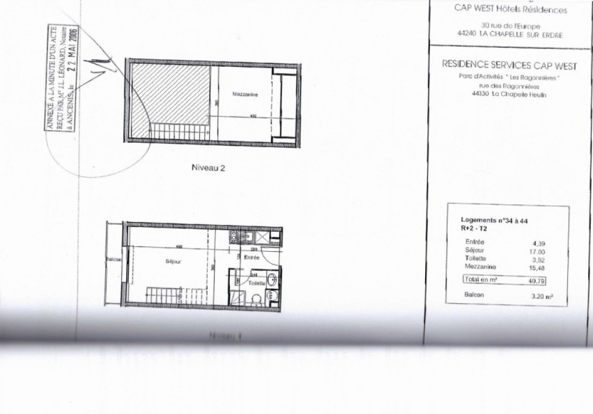 vente Résidence affaires La Chapelle Heulin - Photo 2