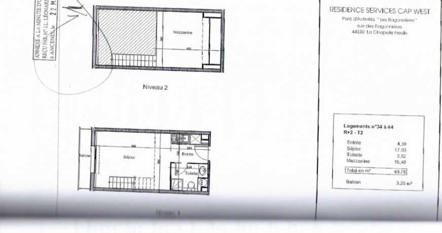 vente Résidence affaires La Chapelle Heulin