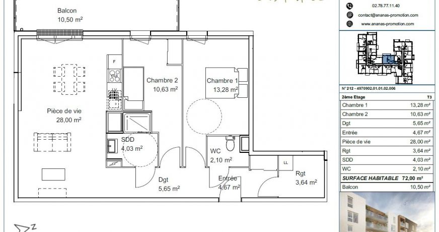 location Appartement Petit Couronne