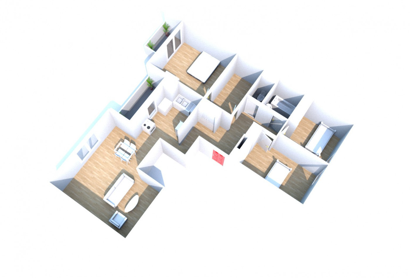 location Appartement Montivilliers - Photo 2