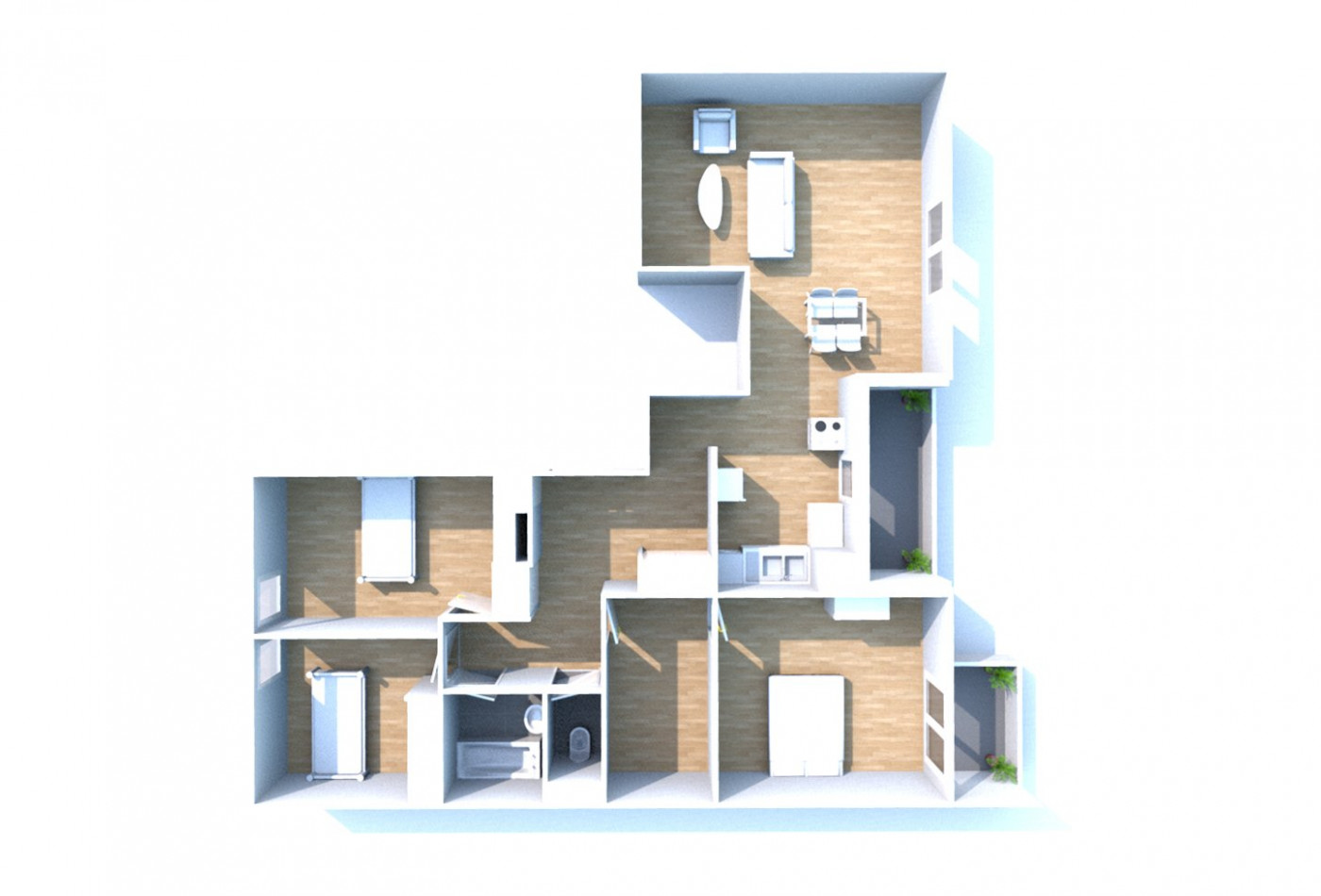 location Appartement Montivilliers - Photo 3
