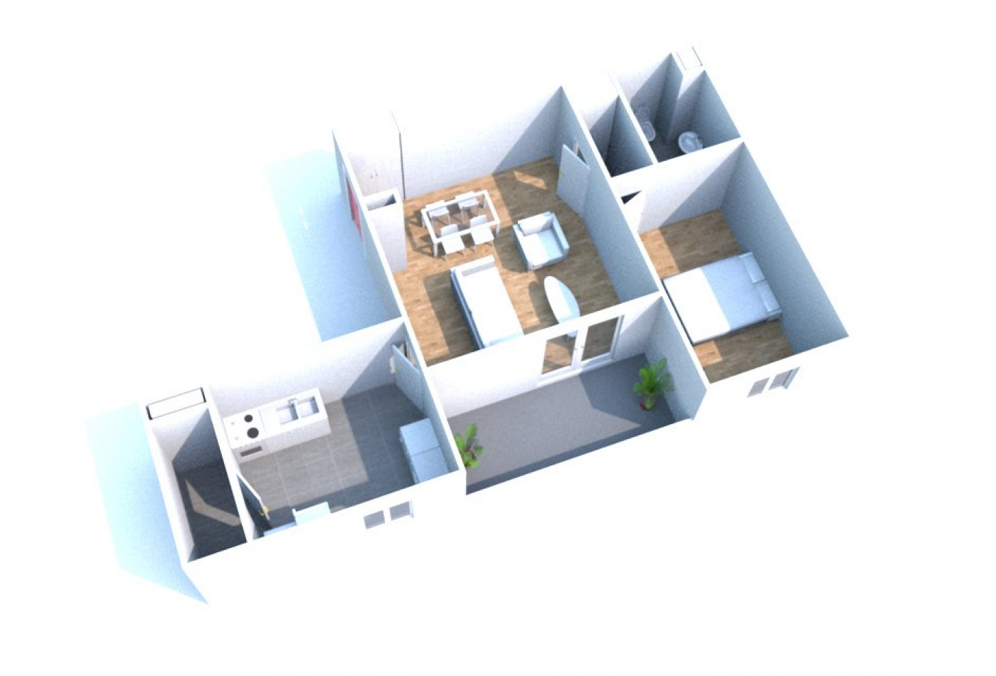 location Appartement Harfleur - Photo 2