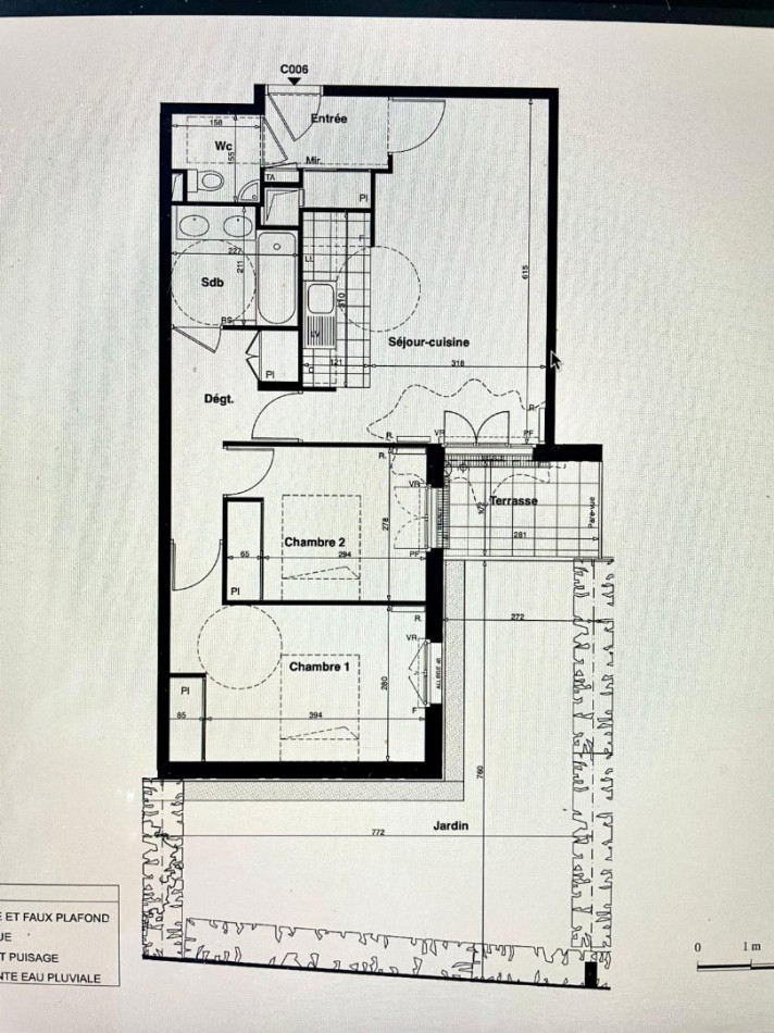 à vendre Appartement en rez de jardin Rambouillet - Photo 9