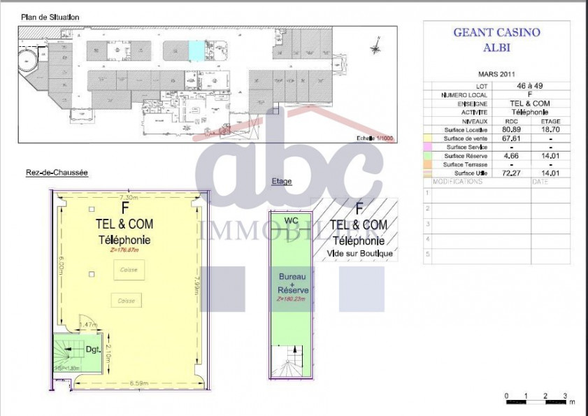 location Local commercial Albi - Photo 2