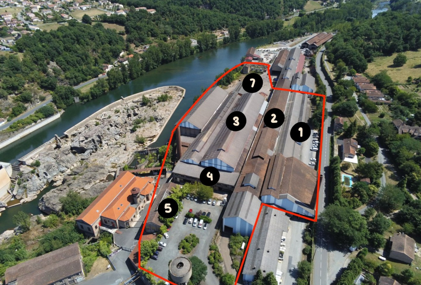 vente Bâtiment Saint Juery - Photo 1