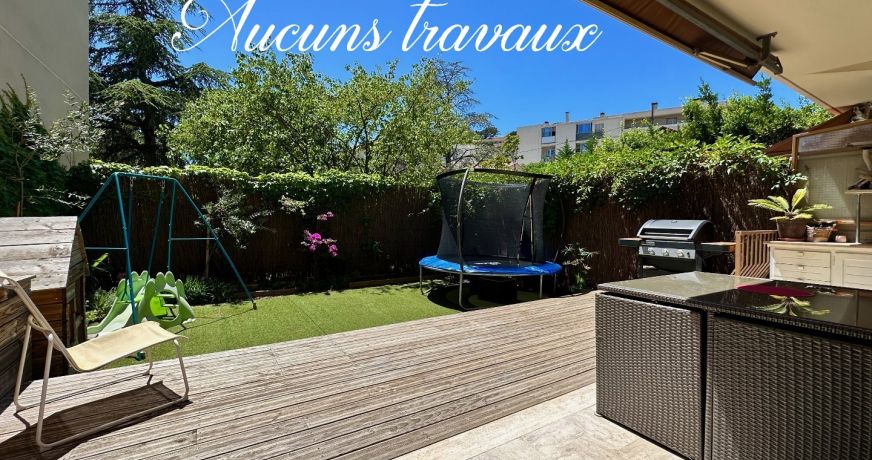 vente Appartement en rez de jardin Ollioules
