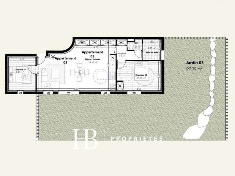 vente Appartement en rez de jardin Six Fours Les Plages - Photo 3