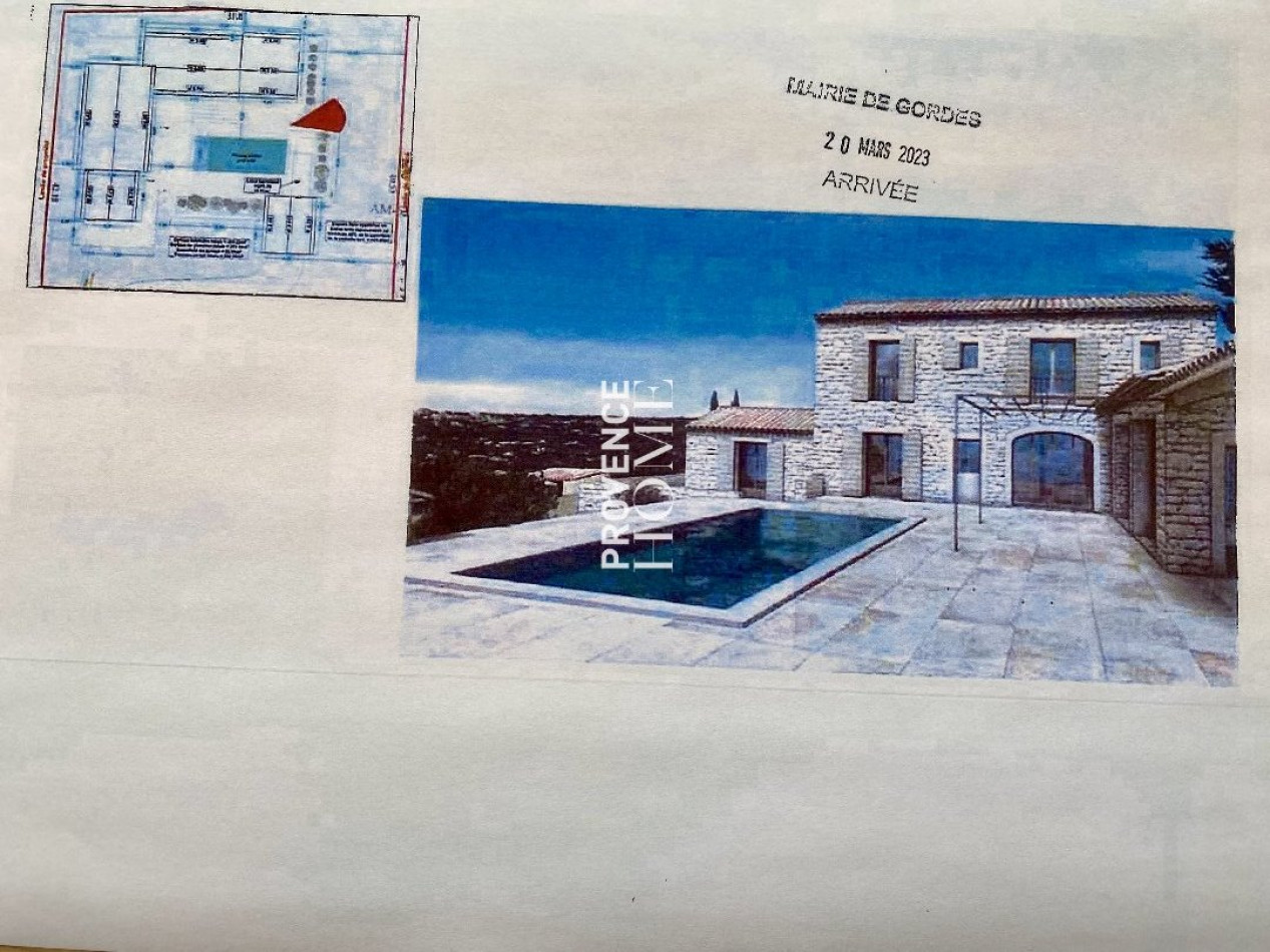 sale Terrain constructible Gordes - Photo 4