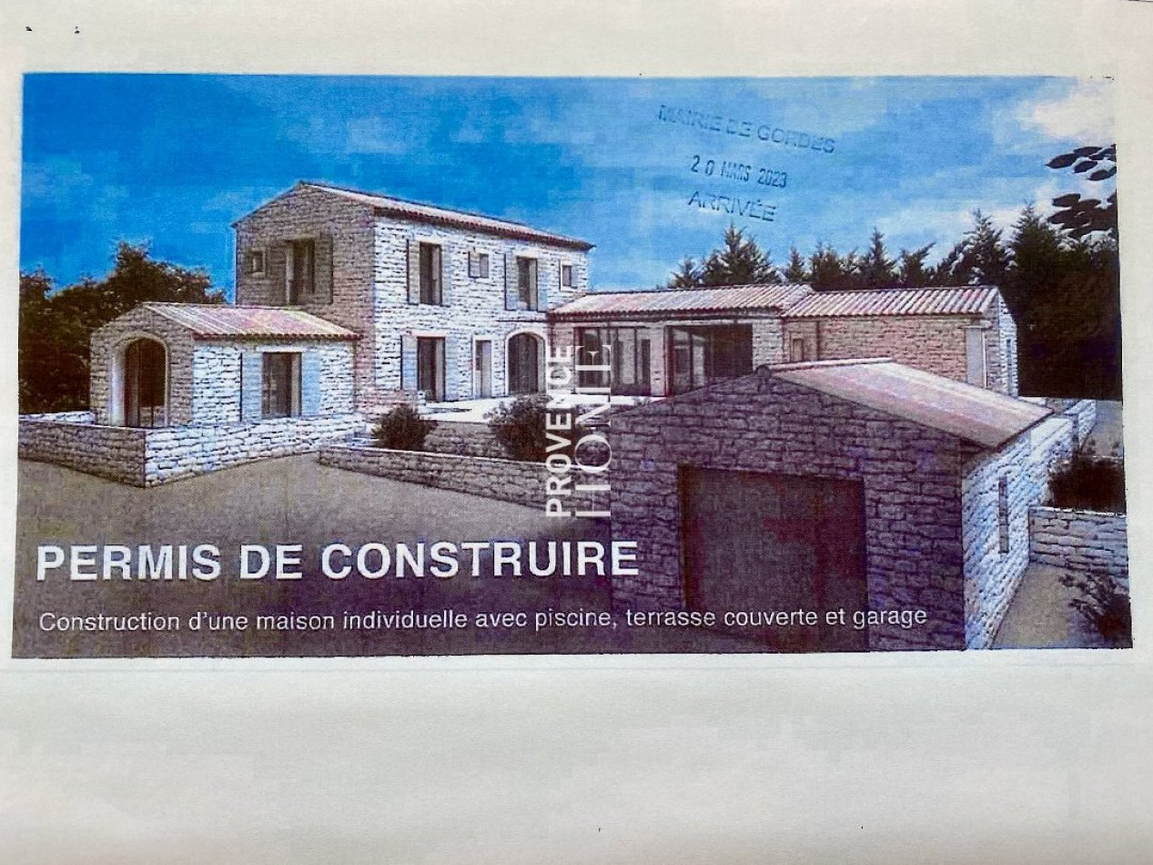 sale Terrain constructible Gordes - Photo 3