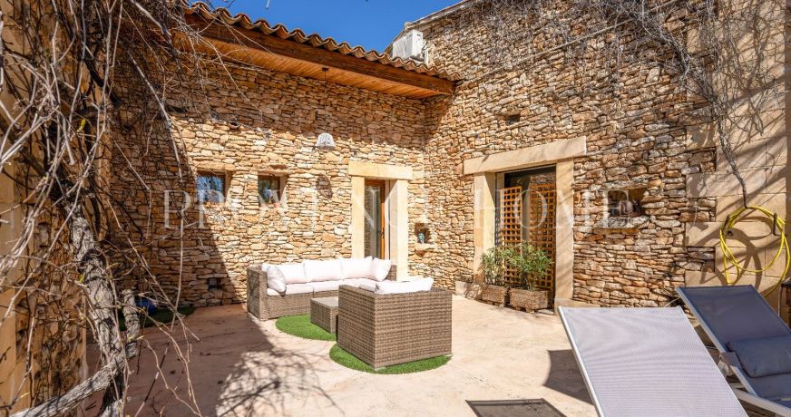 vente Maison en pierre Gordes