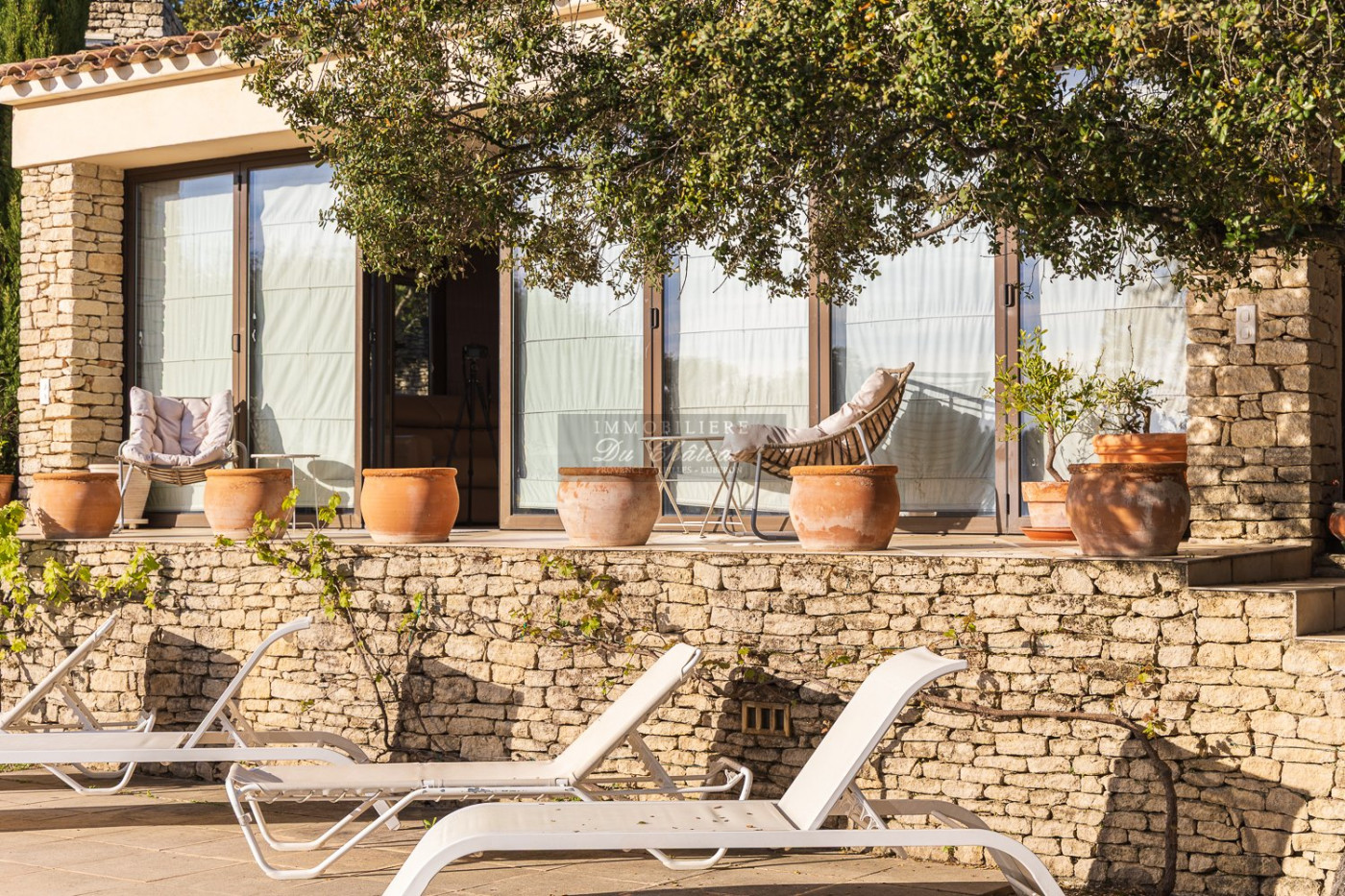 en location saisonnière Maison Gordes - Photo 15