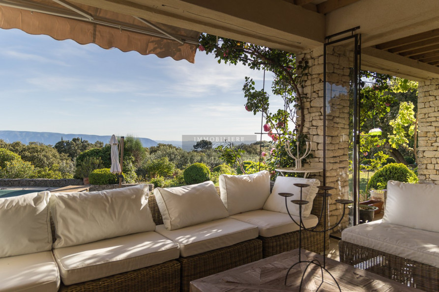 en location saisonnière Maison Gordes - Photo 6
