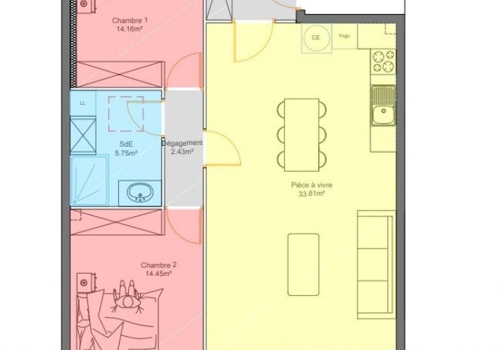 à vendre Appartement en frais réduits Robion