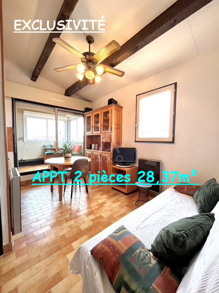 Vente Appartement 28m² 2 Pièces à Agde (34300) - Axo & Actifs