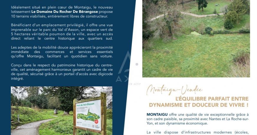 vente Terrain constructible Les Herbiers