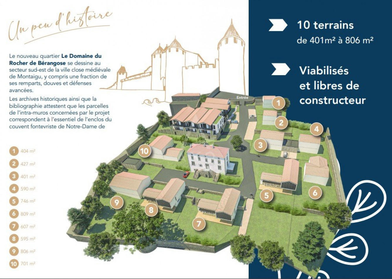 vente Terrain constructible Challans - Photo 1