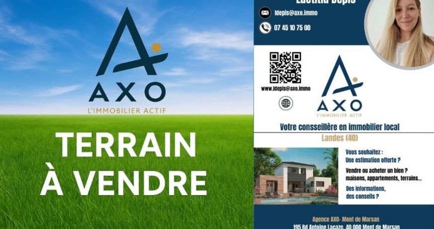 vente Terrain Bascons