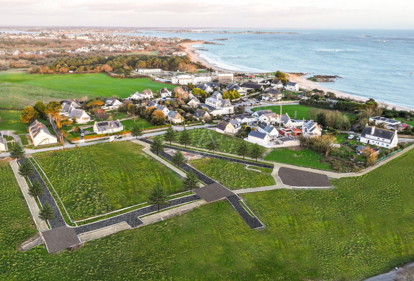 vente Terrain à lotir Ploemeur - Photo 1