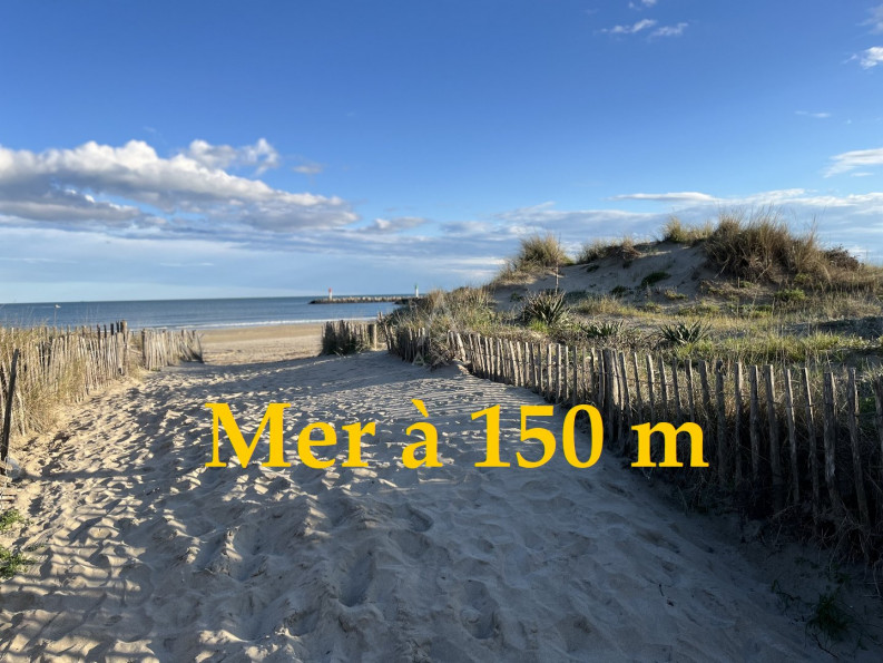 vente Studio Marseillan Plage - Photo 3