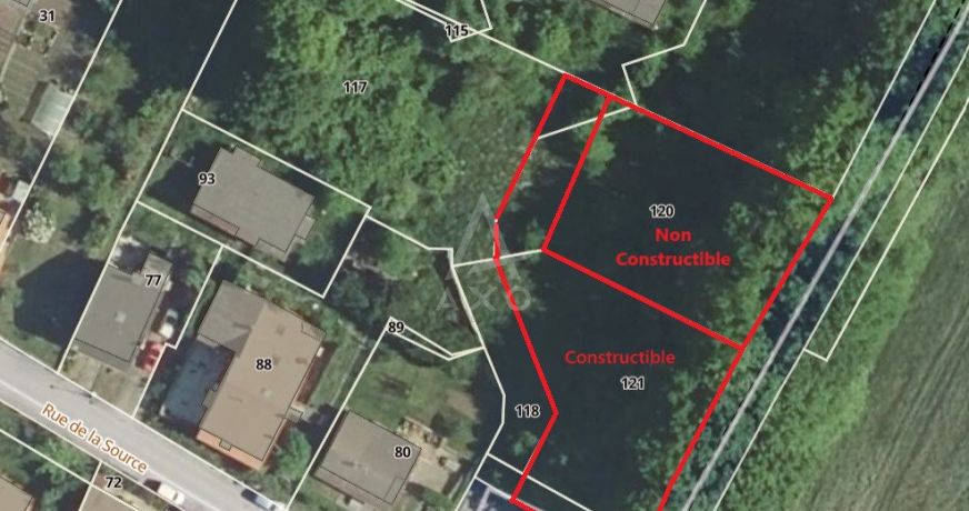 vente Terrain Saint Hubert