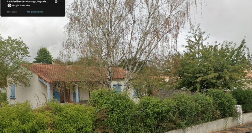 vente Maison La Boissiere De Montaigu
