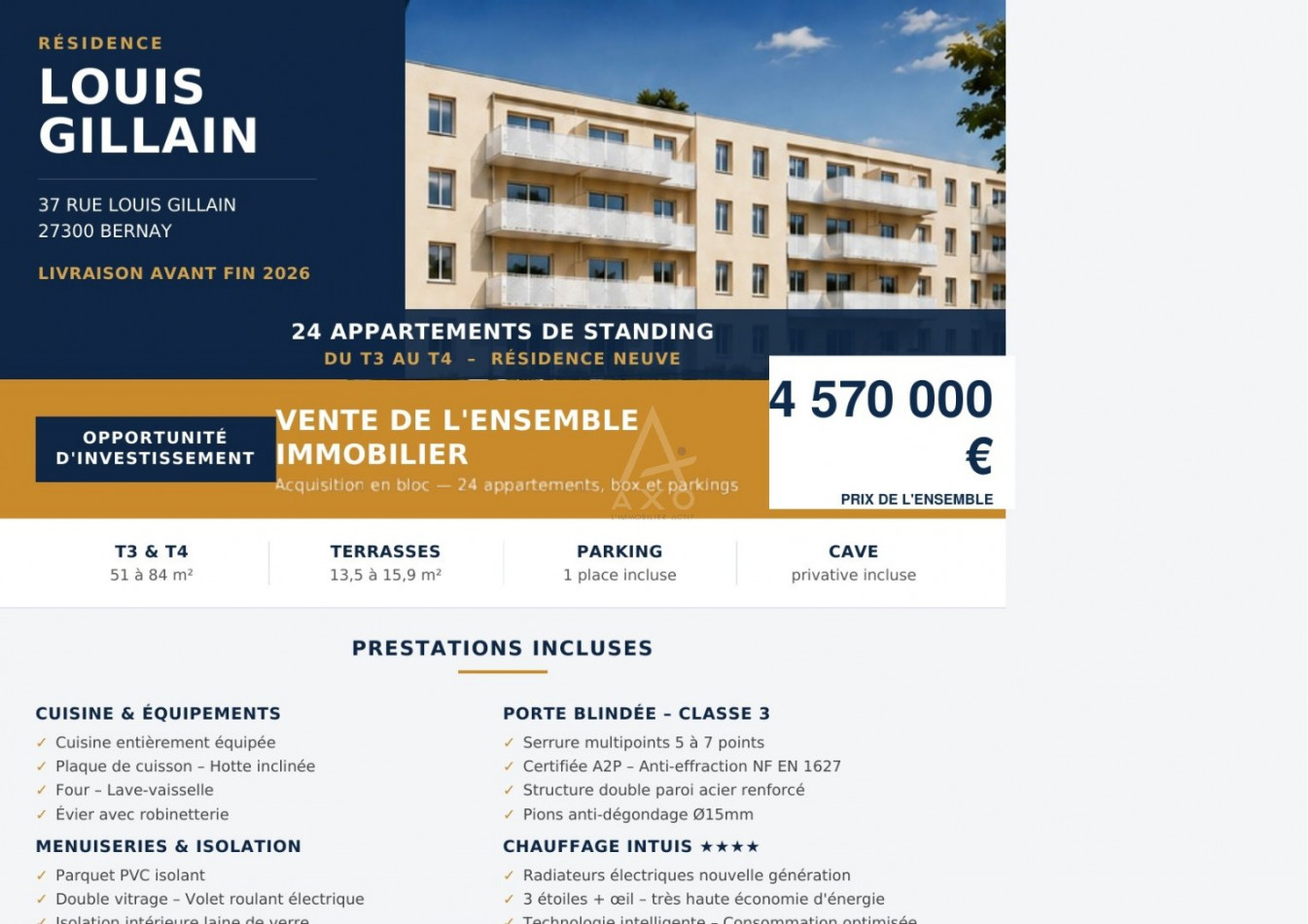 vente Immeuble Bernay - Photo 1