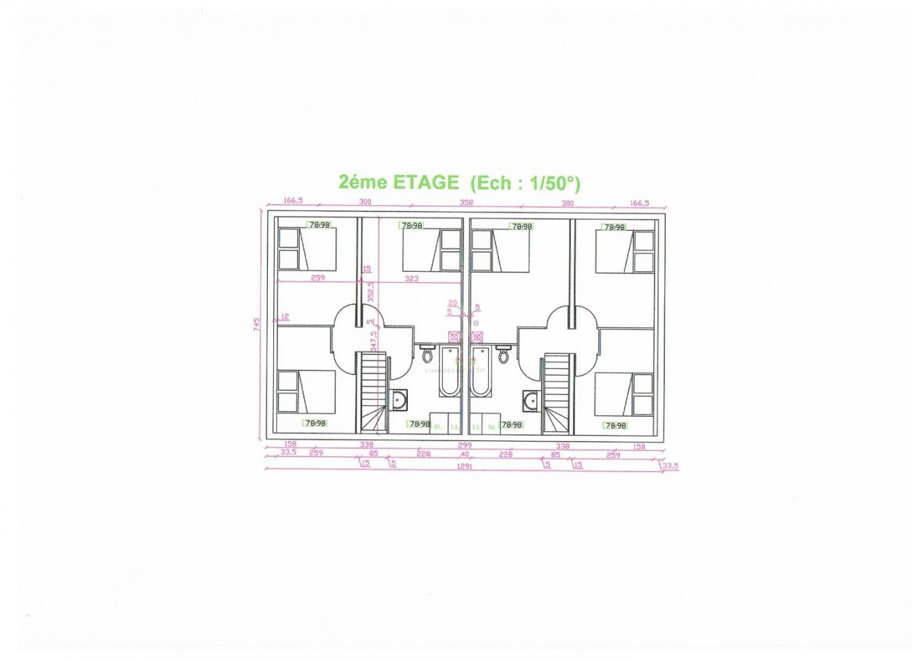 vente Maison de ville Cambrai - Photo 13