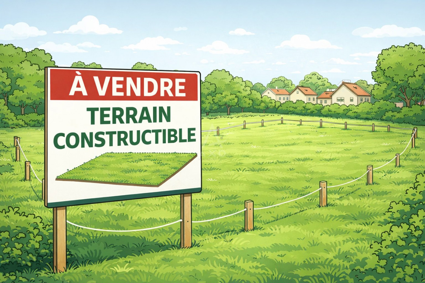 vente Terrain Fleury - Photo 1