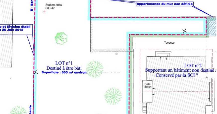 vente Terrain Albertville