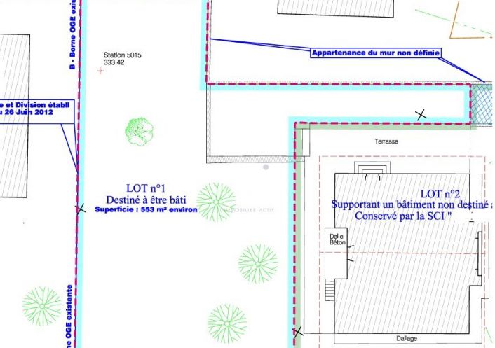 vente Terrain Albertville